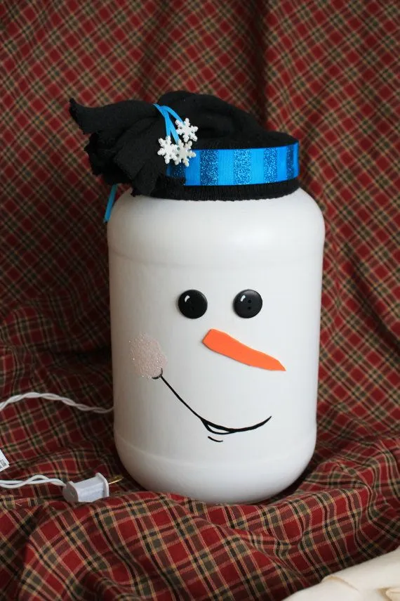 11334 snowman table setting