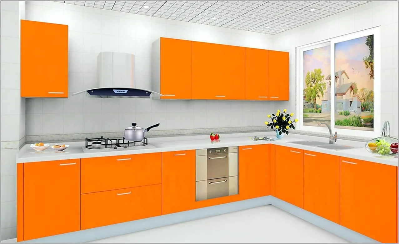 11350 coastal orange blue kitchen