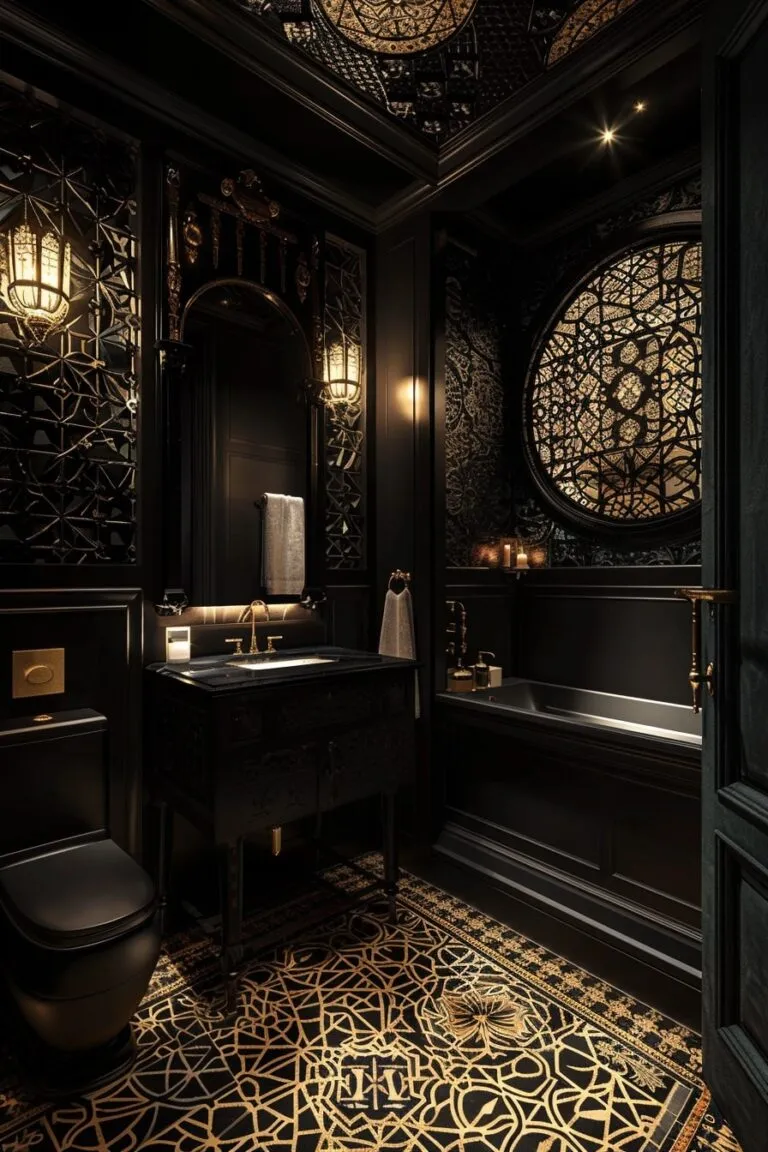 11374 gothic kitchen textiles
