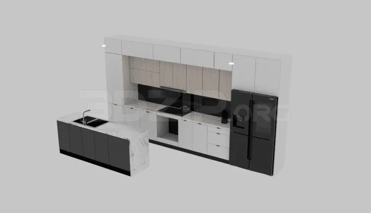 11377 cgtrader kitchen models