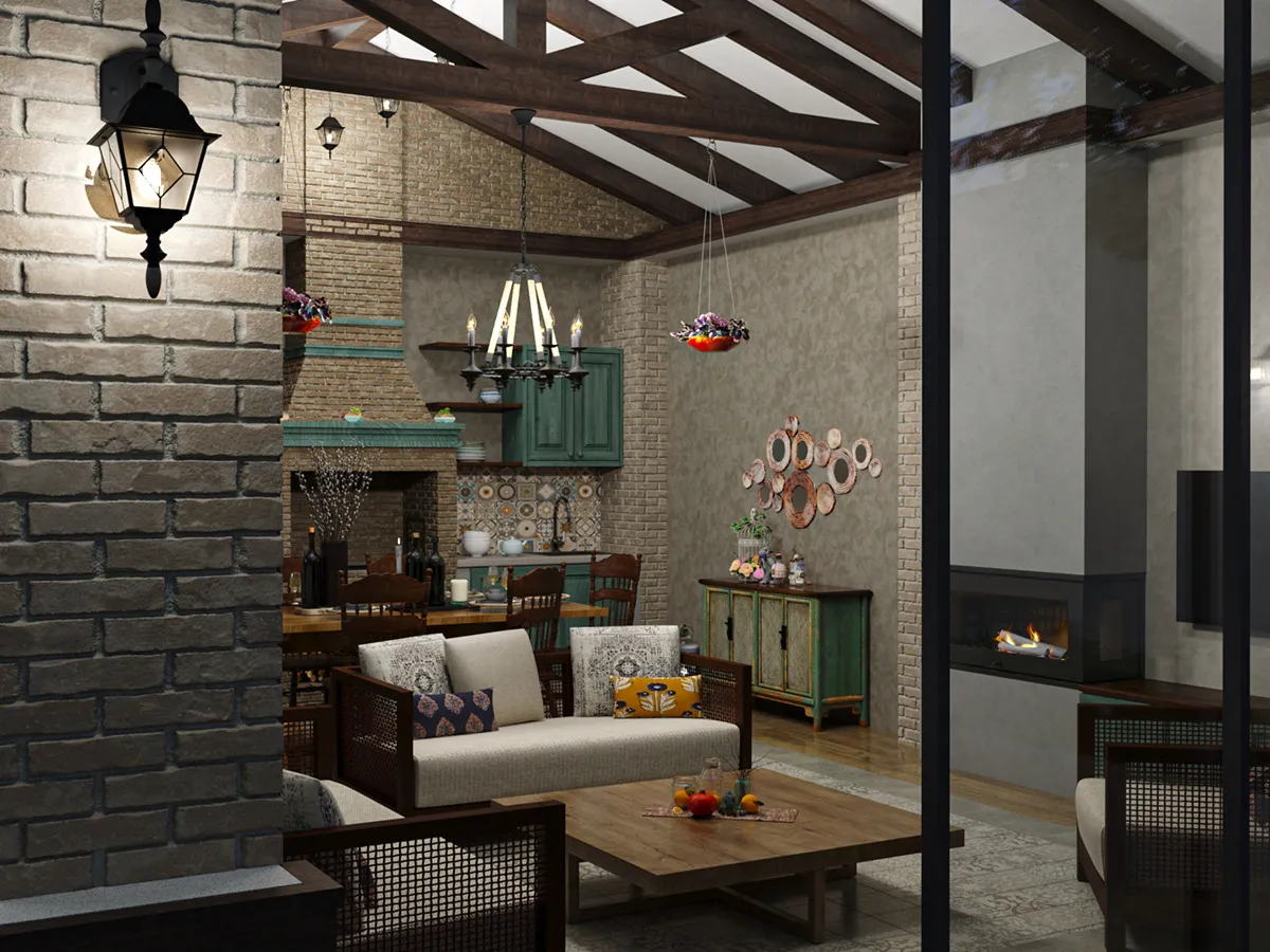11382 summer kitchen modern minimalism