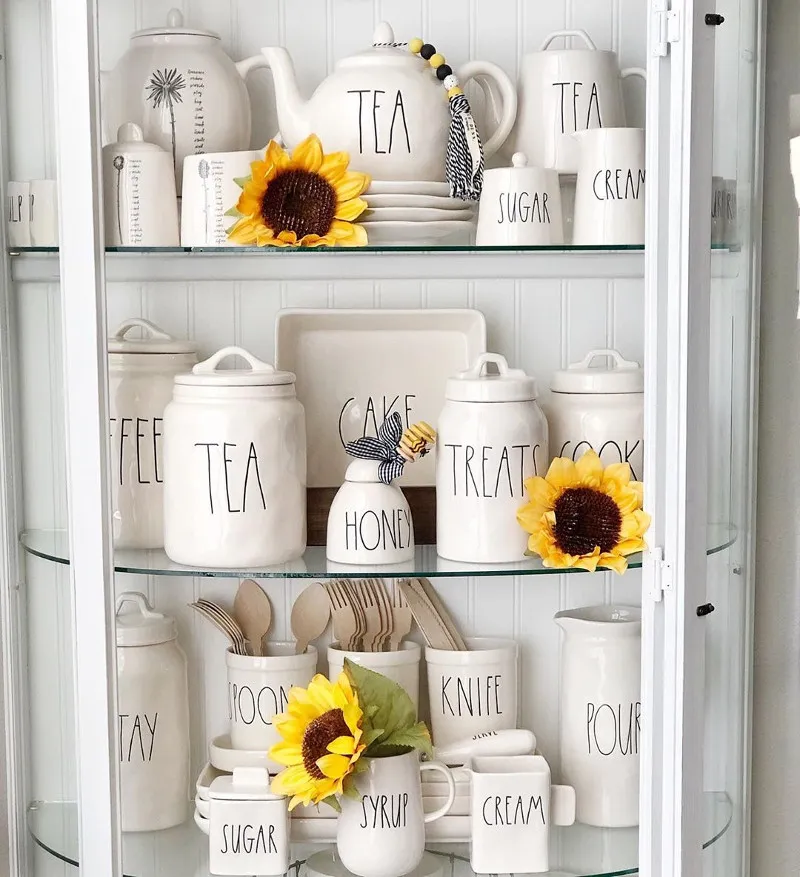 11405 sunflower kitchen utensils