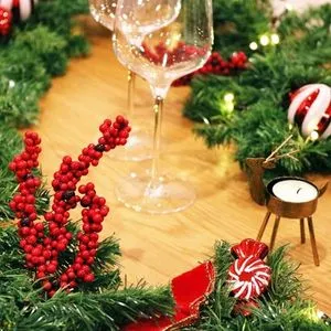11423 christmas kitchen decor murah 5