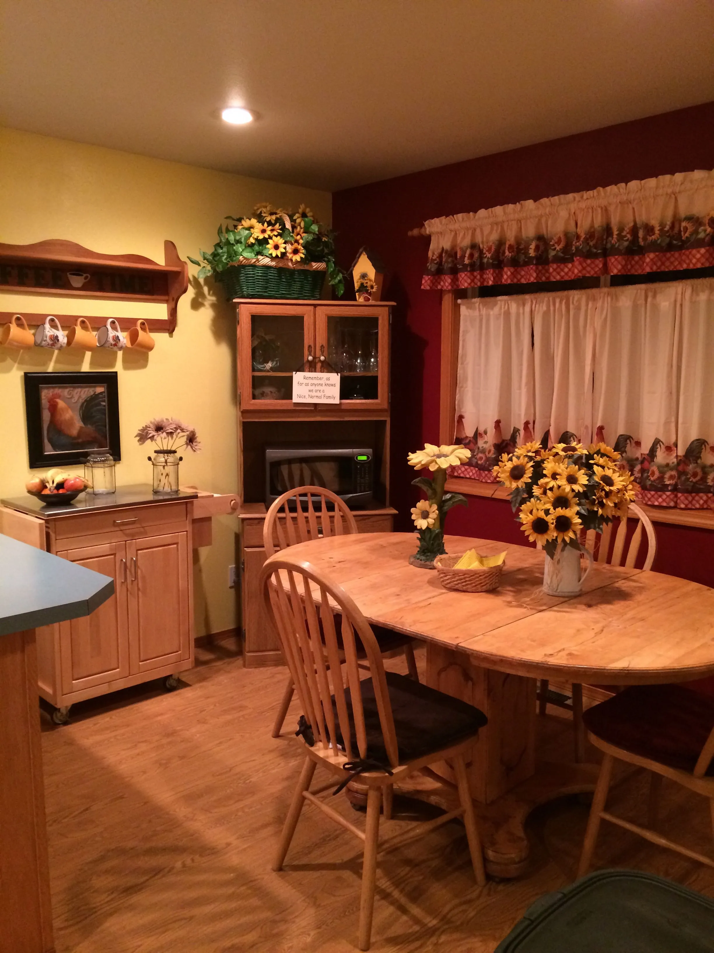 11474 sunflower kitchen decor main