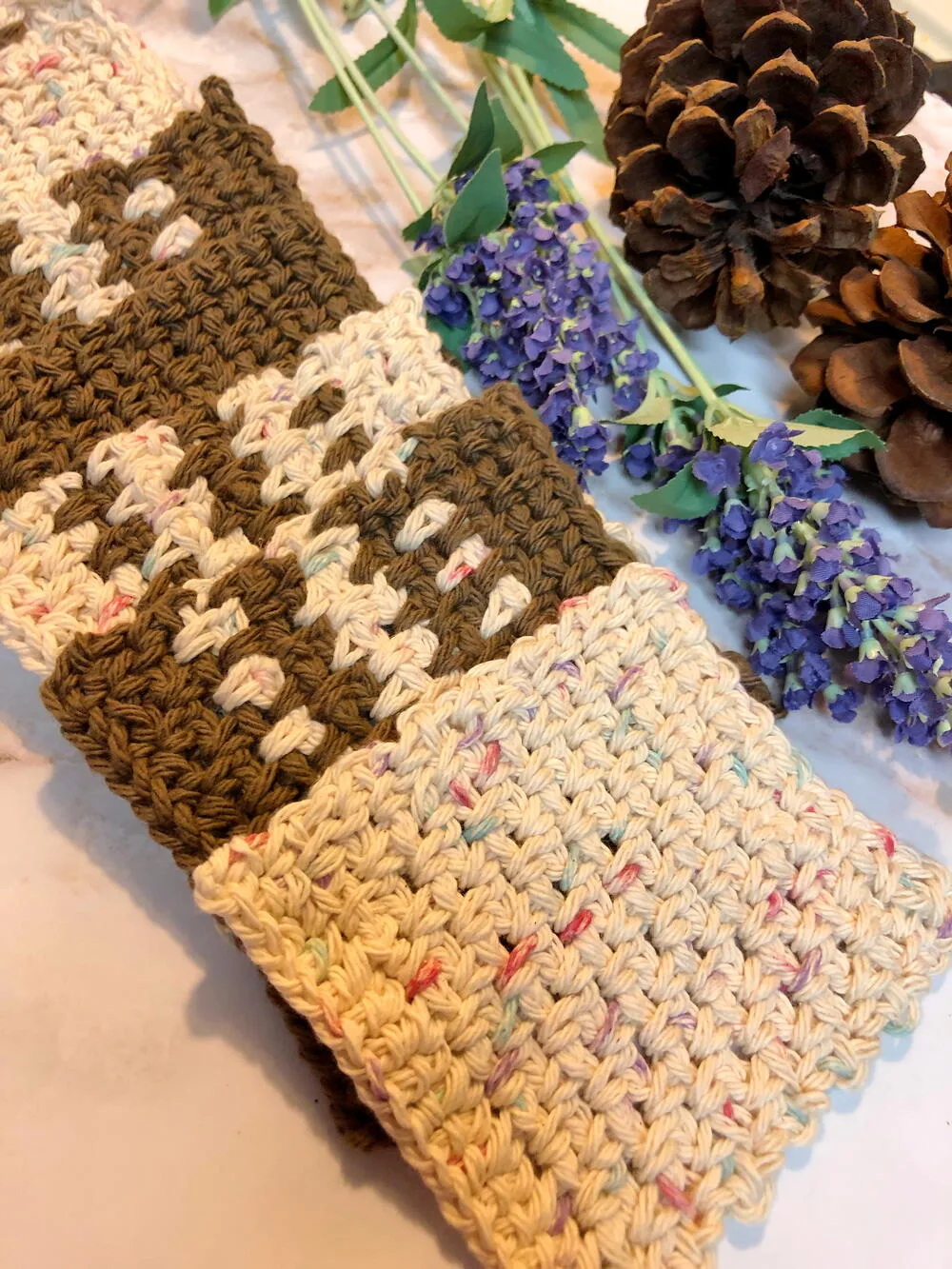 11476 crochet kitchen scrubbers