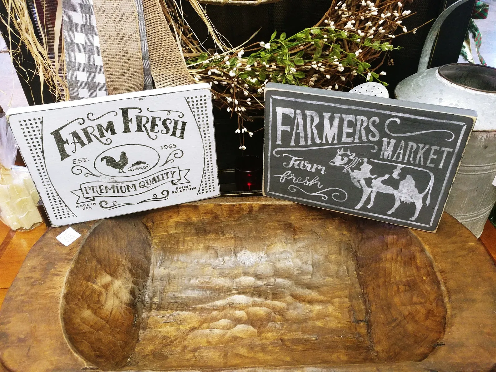 11492 farmhouse kitchen personalized signs