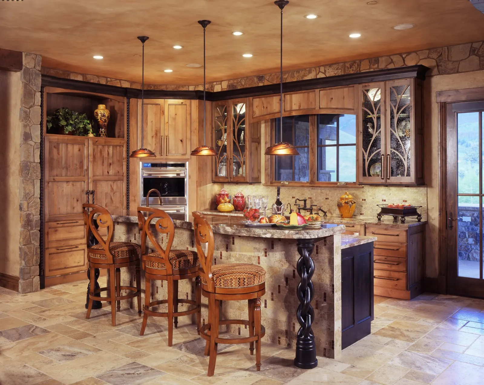 11523 farmhouse rustic kitchen
