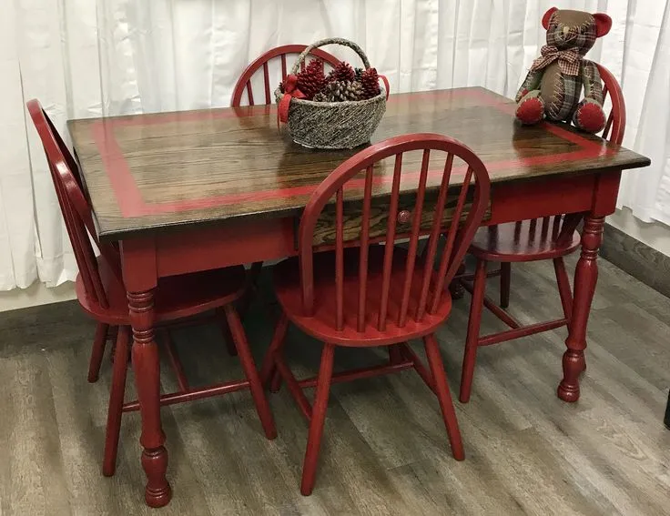 11531 red cabinets