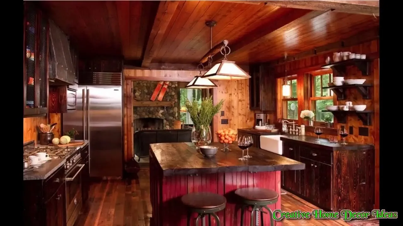 11557 rustic red kitchen americana 1