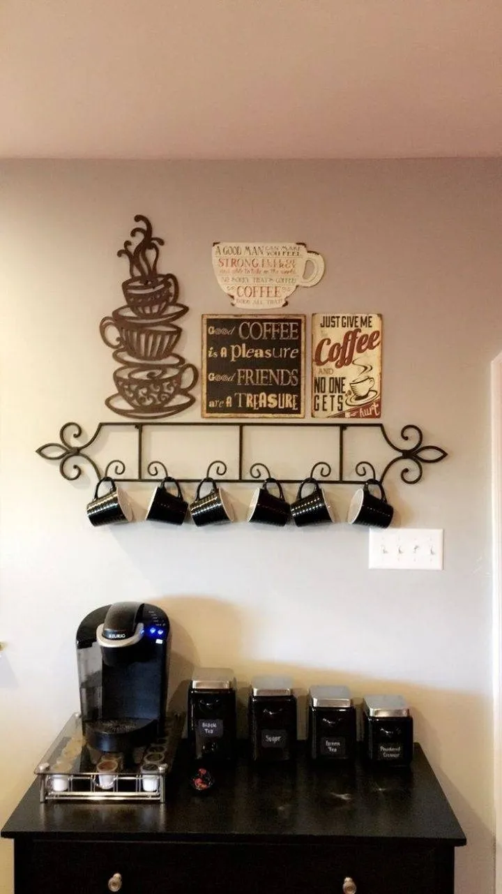 11609 coffee corner decor walmart