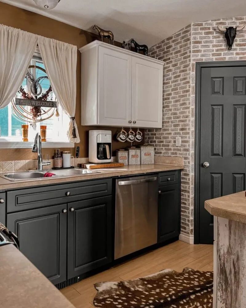 11617 western kitchen decorative elements