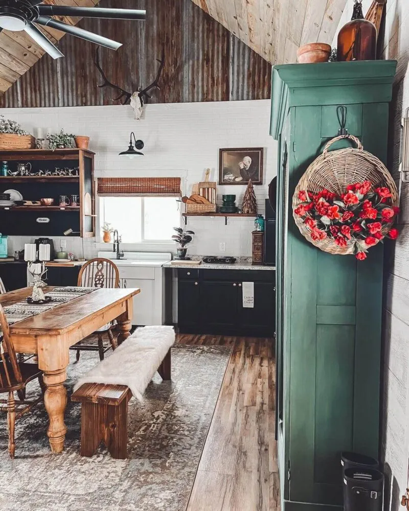 11617 western kitchen rustic furniture