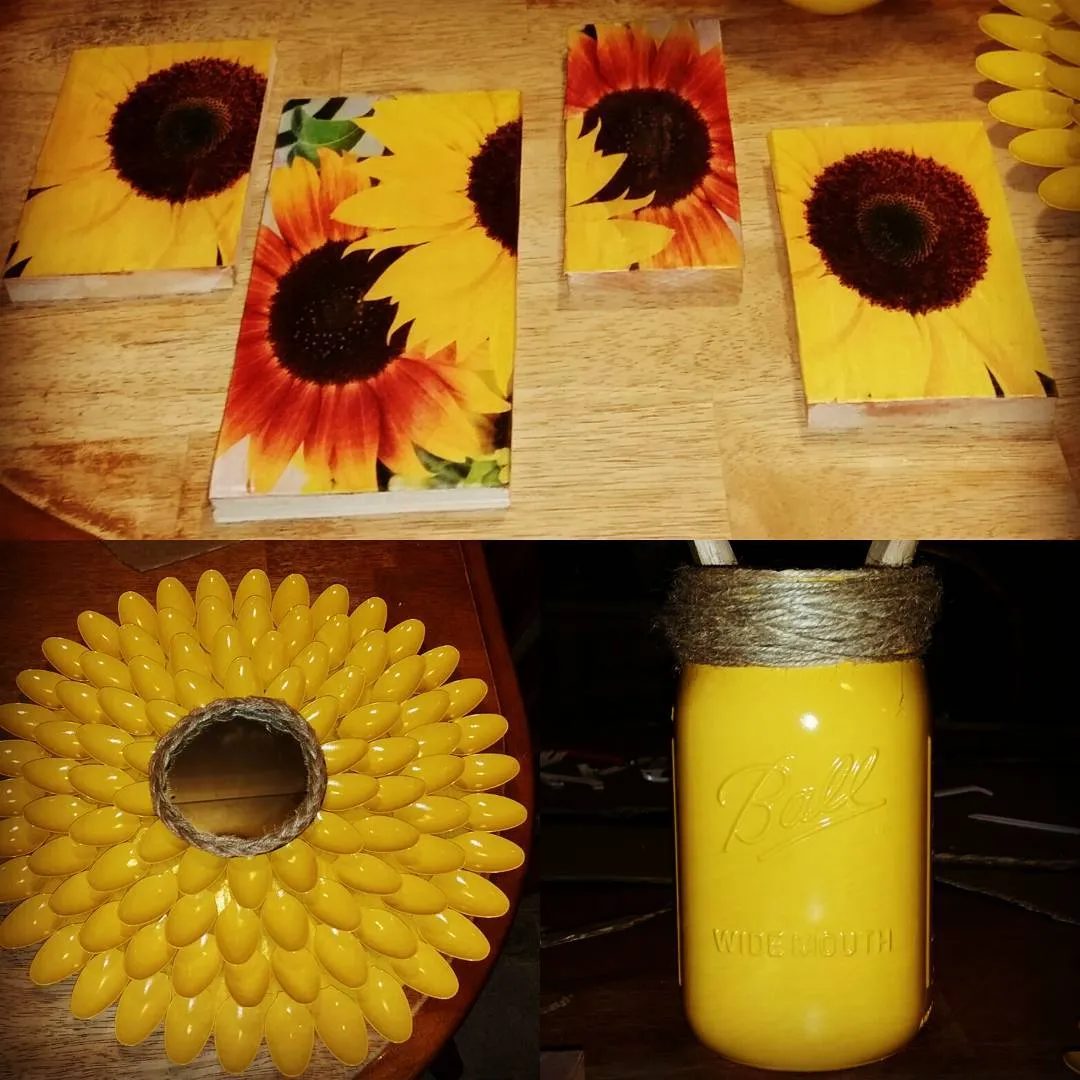 11625 sunflower wall art