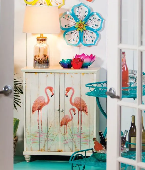 11631 flamingo tableware