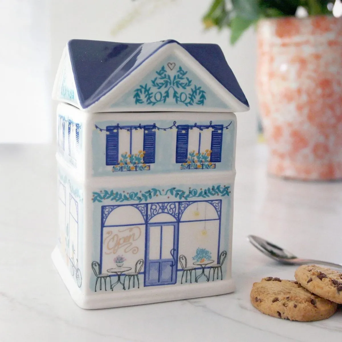 11635 metal cookie jar