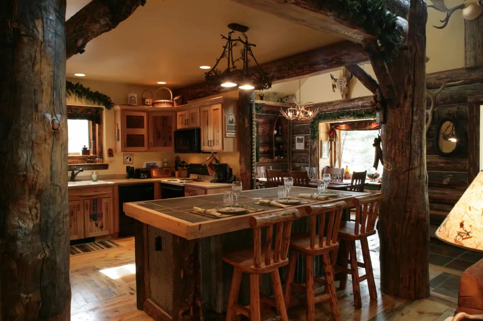 11651 rustic red kitchen design elements