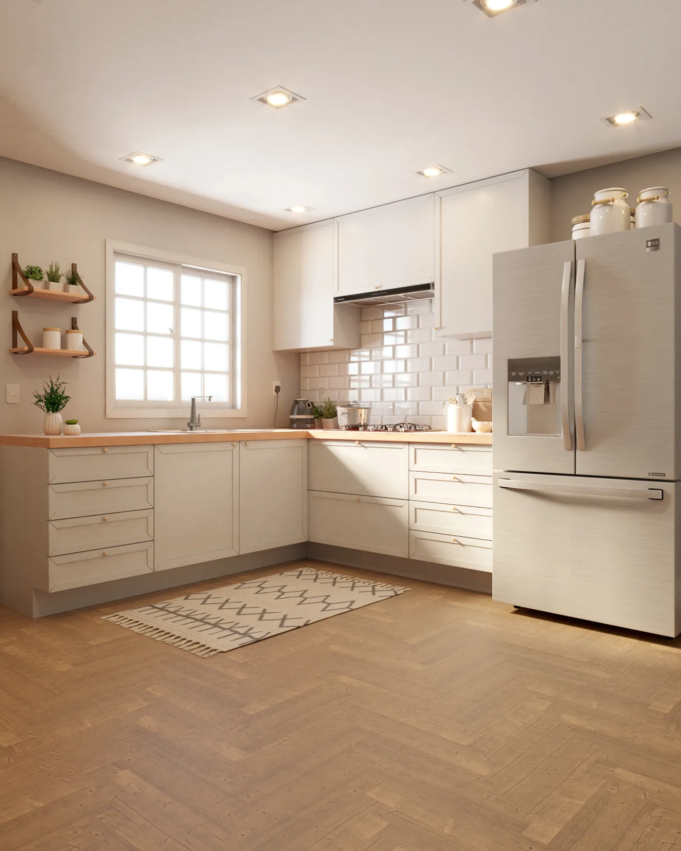 11658 farmhouse kitchen lighting